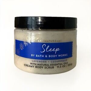 Bath & Body Works Sleep Lavender Cedarwood‎ Creamy Body Scrub 11.5 oz New